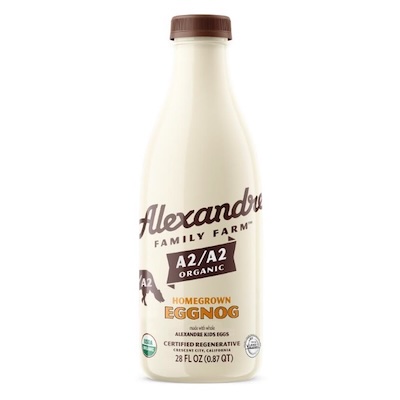 Alexandre Family Farms organic A2 eggnog grassfed