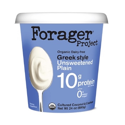 Forager Project organic plant-based Greek yogurt