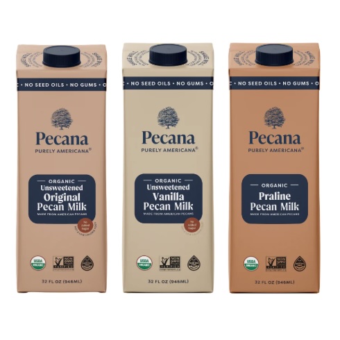vegan organic pecan milk from Pecana