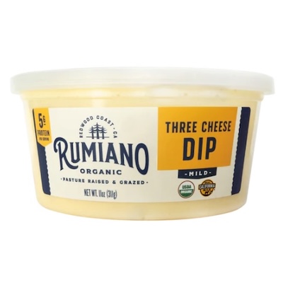 Three Cheese Dip from Rumiano Organic.