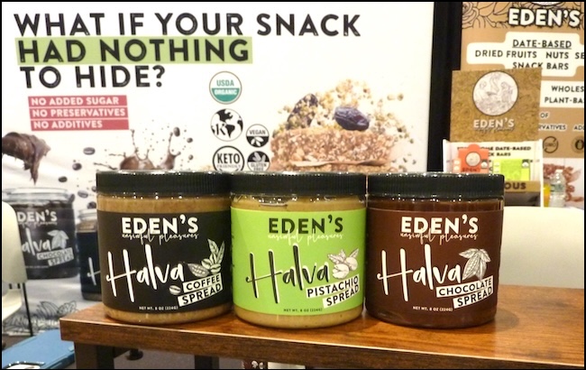 organic halva spreads from Eden