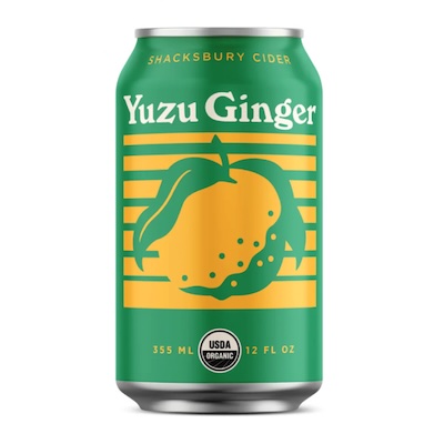 shacksbury yuzu ginger organic ciders
