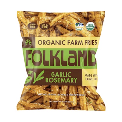 organic, seed oil-free french fries from Folkland farms
