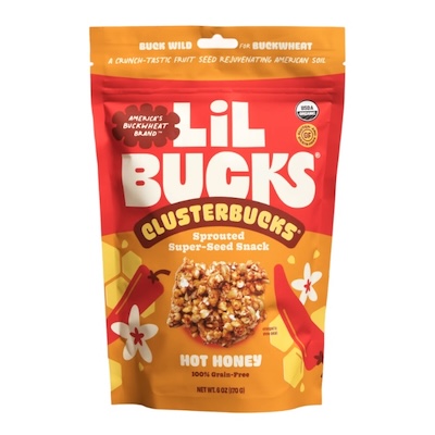 organic buckwheat lil bucks clusterbucks hot honey