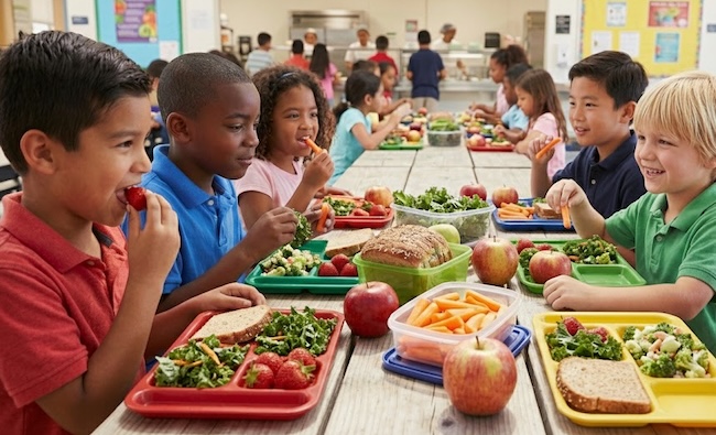 Organic school food in California public schools Organic Insider story