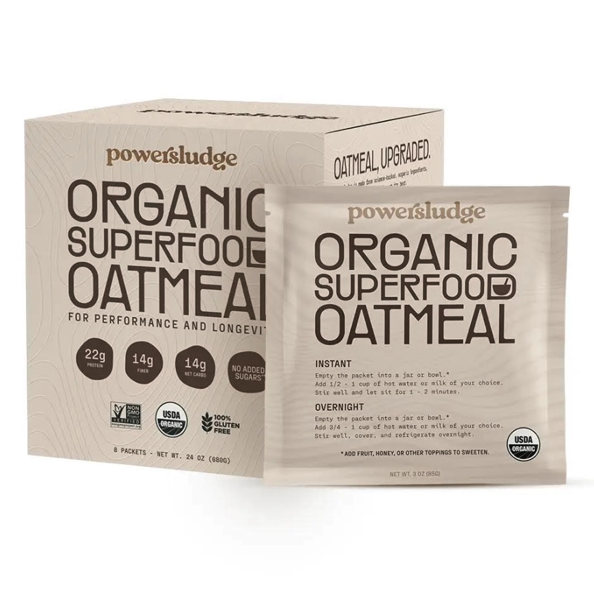 Powersludge organic superfood oatmeal non-gmo