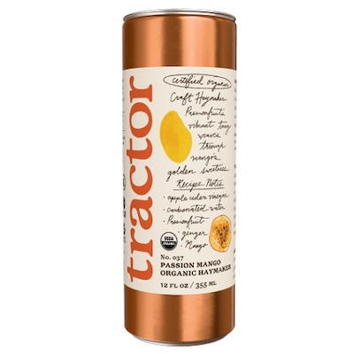 Haymaker by Tractor Beverage Company organic apple cider sparkling beverage