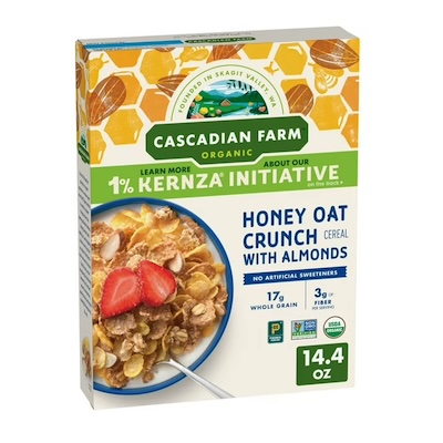 Cascadian Farm 1% Organic Kernza cereals