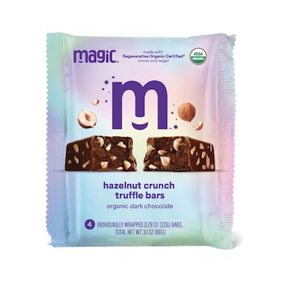 organic truffle bars from Magic Chocolate ROC ingredients reviews