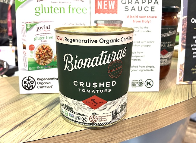 Bionaturae ROC regenerative organic certified crushed tomatoes
