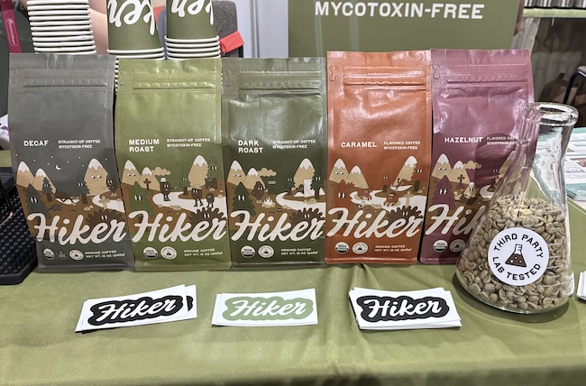 Hiker Coffee orgnaic mycotoxin testing pesticide
