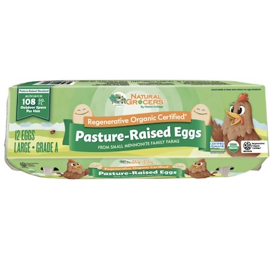 Regenerative Organic Certified® Pasture-Raised Eggs from Natural Grocers